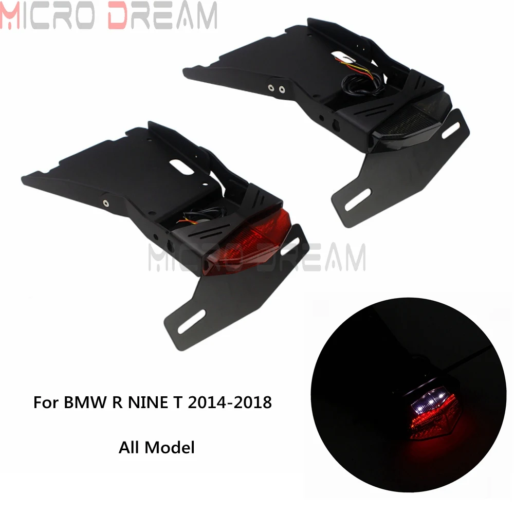 For BMW R NINE T 2014-2018 R9T License Plate Bracket Holder Mount Fender Eliminator Tail Tidy with LED Light
For BMW R NINE T 2014-2018 R9T License Plate Bracket Holder Mount Fender Eliminator Tail Tidy with LED Light