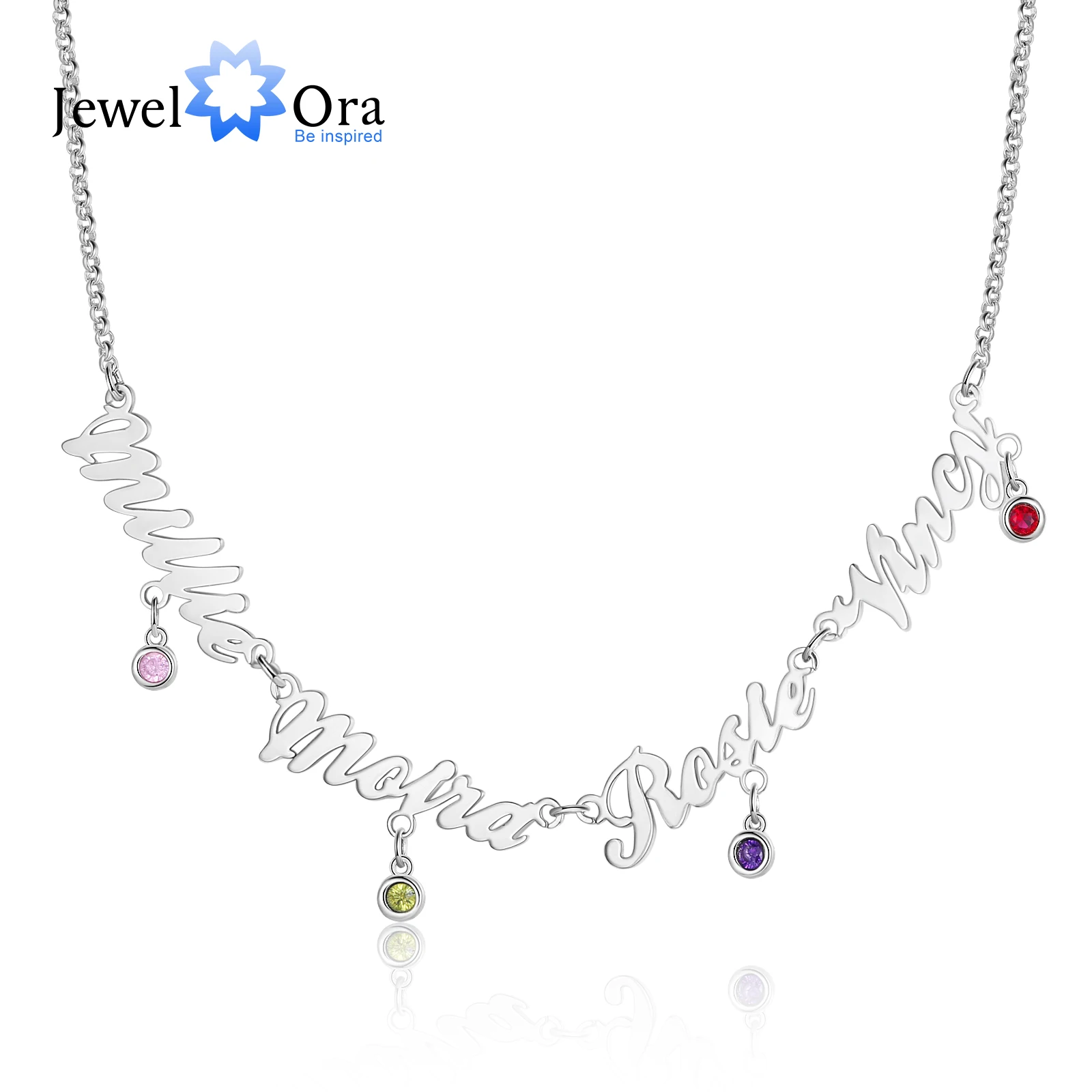 JewelOra 925 Стерлинговое серебро на заказ 4 имя ожерелье изготовленное на заказ, для женщин, ювелирные изделия, подарок ко дню рождения
JewelOra 925 Стерлинговое серебро на заказ 4 имя ожерелье изготовленное на заказ, для женщин, ювелирные изделия, подарок ко дню рождения