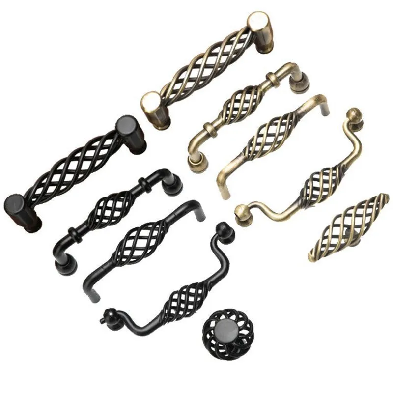 Vintage Antique Bronze Drawer Knobs Cabinet Handles Hollow Out Birdcage Handles Wardrobe Door Pullers Furniture Handle
Vintage Antique Bronze Drawer Knobs Cabinet Handles Hollow Out Birdcage Handles Wardrobe Door Pullers Furniture Handle