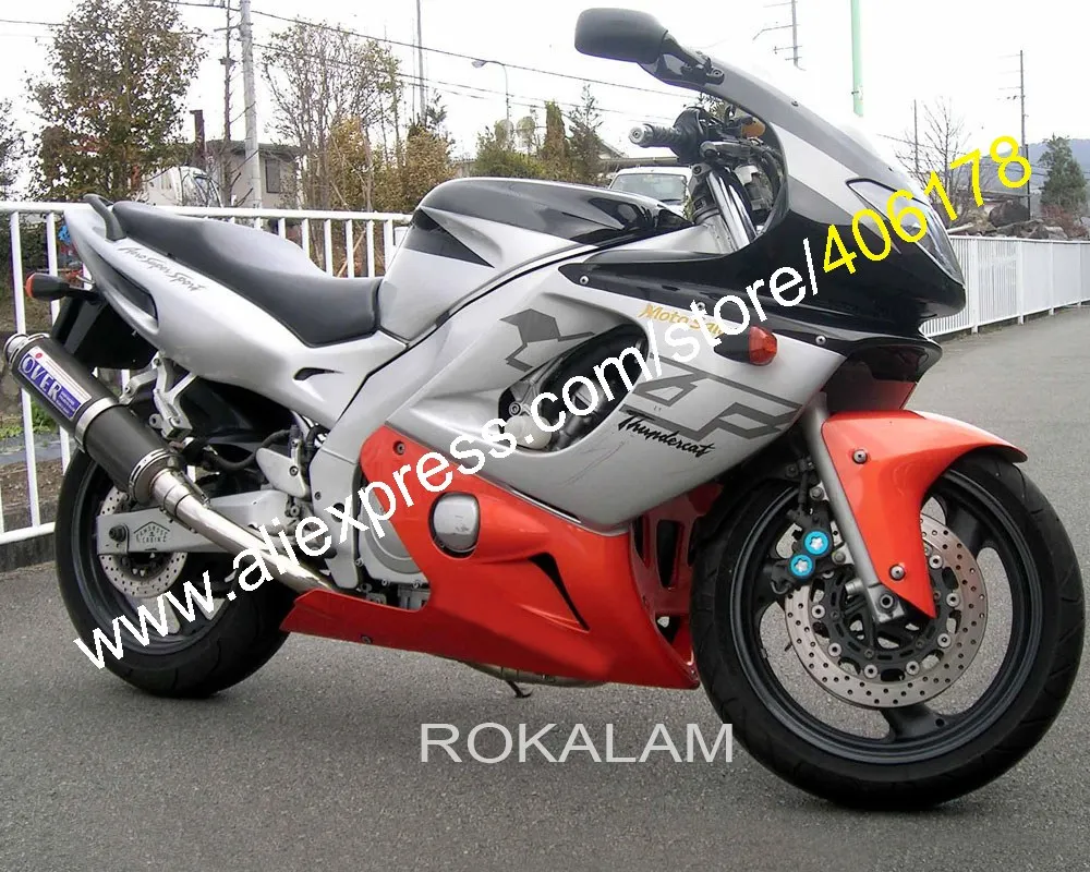 For Yamaha 97-07 Thundercat YZF600R 1997 1998 1999 2000 2001 2002 2003 2004 2005 2006 2007 YZF 600R Fairing Kit
For Yamaha 97-07 Thundercat YZF600R 1997 1998 1999 2000 2001 2002 2003 2004 2005 2006 2007 YZF 600R Fairing Kit