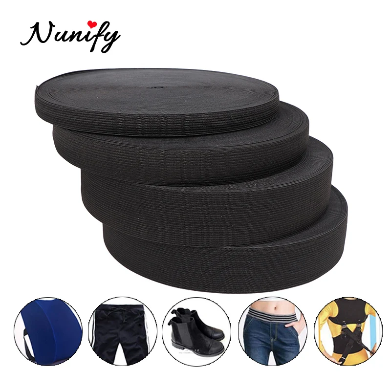 Nunify 4000Cm 1.5-4Cm Black Elastic Band Spandex Belt Trim Sewing/Ribbon Clothes Flex Sewing Material For Shorts Skirt Trouse
Nunify 4000Cm 1.5-4Cm Black Elastic Band Spandex Belt Trim Sewing/Ribbon Clothes Flex Sewing Material For Shorts Skirt Trouse