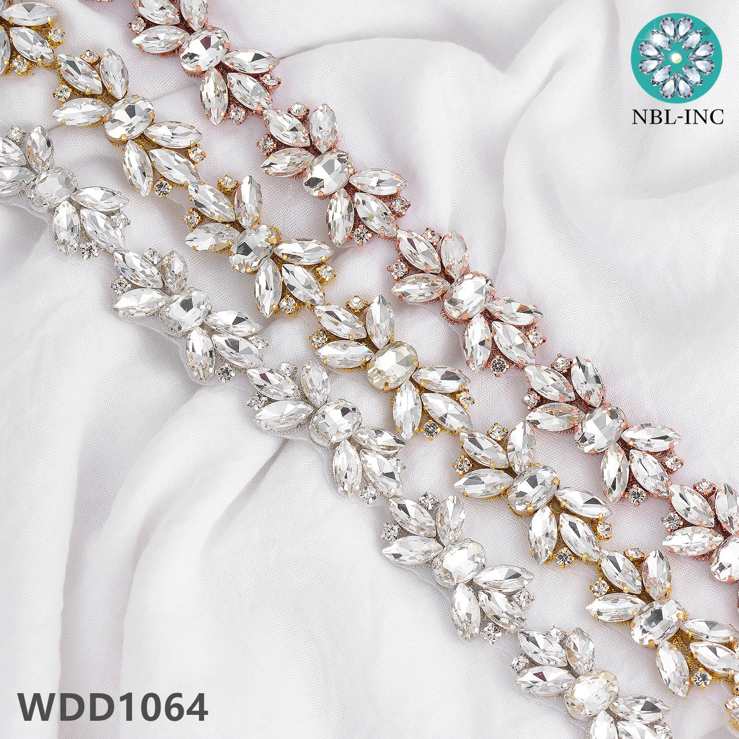 (10 yards) Wholesale silver rose gold crystal rhinestone applique trim gold iron on sew on for wedding dress WDD1064
(10 yards) Wholesale silver rose gold crystal rhinestone applique trim gold iron on sew on for wedding dress WDD1064