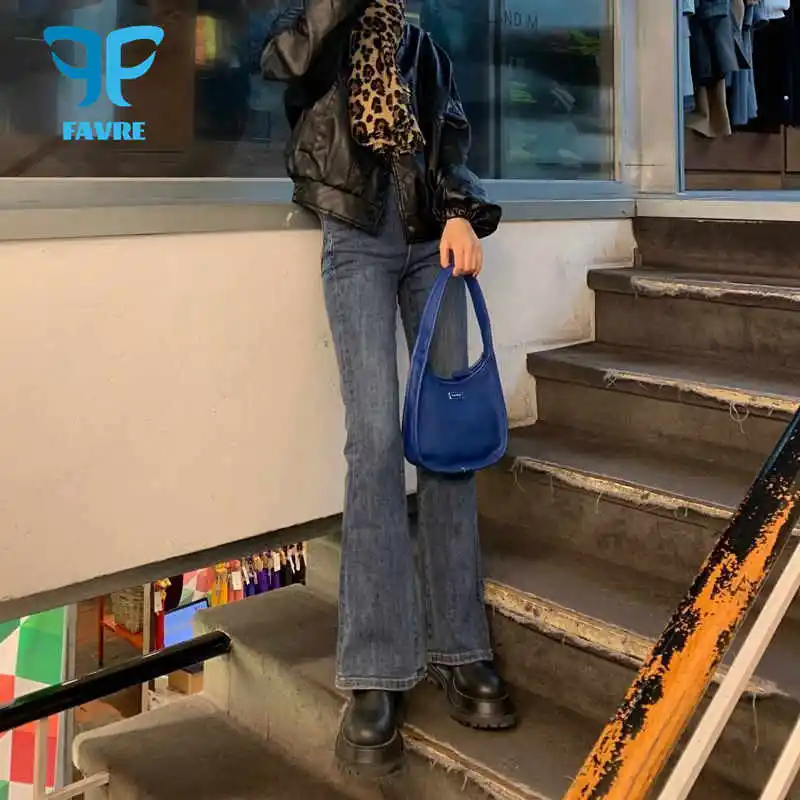 FAVRE Skinny Stretch Jeans Women Flare Pants Female High Waist Slim Fashion Denim Trousers Vintage Streetwear All-Match Chic
FAVRE Skinny Stretch Jeans Women Flare Pants Female High Waist Slim Fashion Denim Trousers Vintage Streetwear All-Match Chic