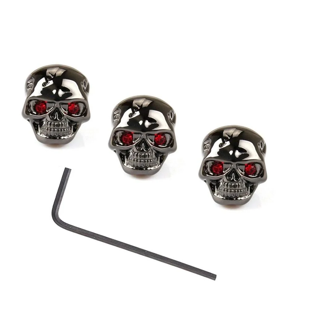 3pcs Metal skull Knobs Tone Volume Control Knobs Buttons For Electric Guitar
3pcs Metal skull Knobs Tone Volume Control Knobs Buttons For Electric Guitar