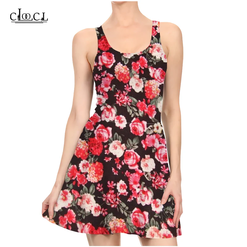 CLOOCL Colorful Retro Flowers 3D Print Dress Women Popular Summer Casual Sleeveless Fashion Party Slim Dresses Vestidos
CLOOCL Colorful Retro Flowers 3D Print Dress Women Popular Summer Casual Sleeveless Fashion Party Slim Dresses Vestidos