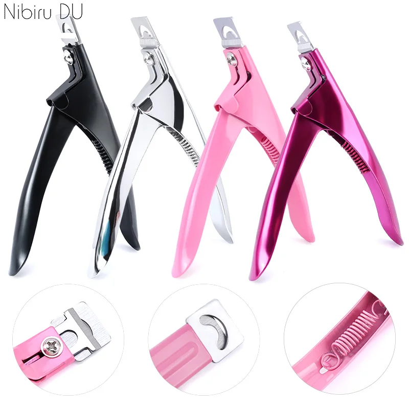False Nail Clipper Stainless Steel Special Type U Word Fake Tips Edge Cutters Colorful Cut Clippers Nails Art Manicure Tools
False Nail Clipper Stainless Steel Special Type U Word Fake Tips Edge Cutters Colorful Cut Clippers Nails Art Manicure Tools