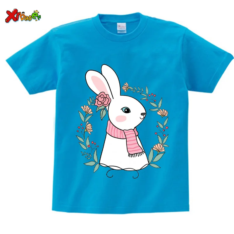 Print Cartoon Baby Rabbit Pattern T-shirt Boys and Girls Soft White T Shirt Toddler Summer Fashion New Style Top Kids T Shirt
Print Cartoon Baby Rabbit Pattern T-shirt Boys and Girls Soft White T Shirt Toddler Summer Fashion New Style Top Kids T Shirt
