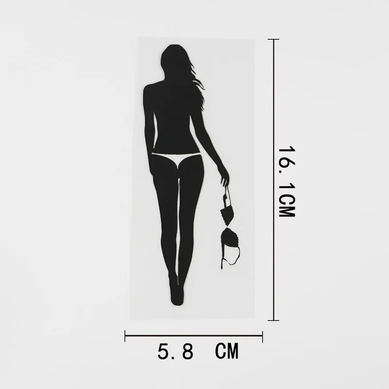 Hot Sexy Get Naked Girl In Underwear Decal Vinyl Car Sticker Auto Parts Black/Silver 5.8CMX16.1CM
Hot Sexy Get Naked Girl In Underwear Decal Vinyl Car Sticker Auto Parts Black/Silver 5.8CMX16.1CM