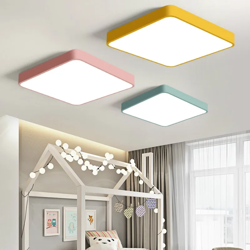 Minimalist Square Macarone Led Ceiling Lights Morden Lamps for Living Room Cosy Room Lights Light Fixtures Kitchen Ceiling Lamps
Minimalist Square Macarone Led Ceiling Lights Morden Lamps for Living Room Cosy Room Lights Light Fixtures Kitchen Ceiling Lamps