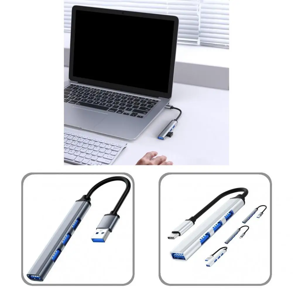 Adapter Hub Innovative 4 Ports Type-c USB Monitor Hub Adapter Mini Widely Use Hub Extender
Adapter Hub Innovative 4 Ports Type-c USB Monitor Hub Adapter Mini Widely Use Hub Extender