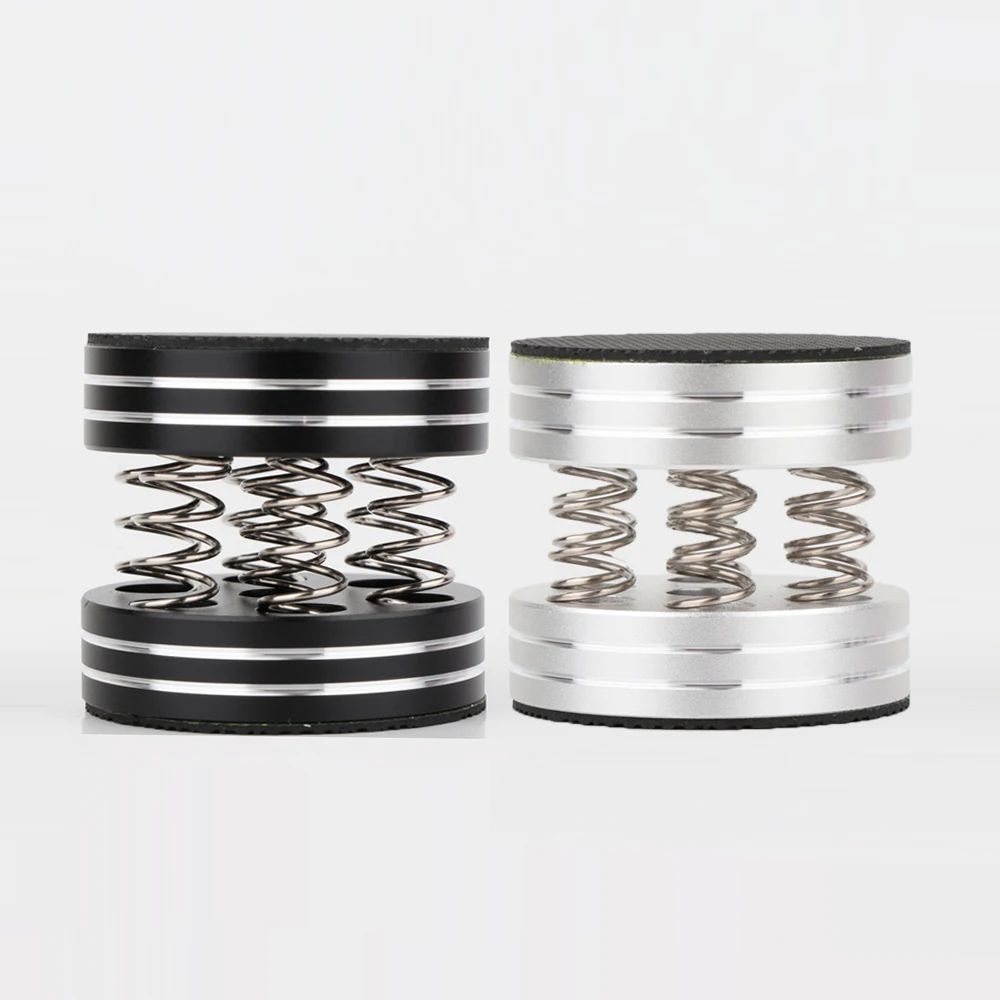 4pcs Aluminum Spring Speakers Spikes Isolation Stand Aluminum Isolation Stand for HiFi Amplifier/Speaker AL4438B
4pcs Aluminum Spring Speakers Spikes Isolation Stand Aluminum Isolation Stand for HiFi Amplifier/Speaker AL4438B