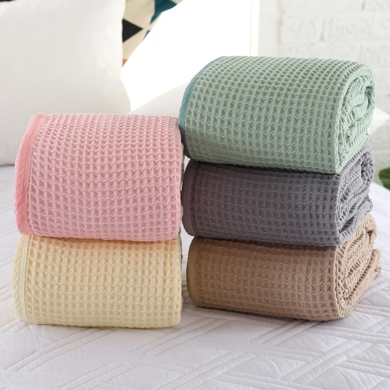 Plaid Cotton Blanket for Bed Japan Waffle Plaid Throw Blanket on the Sofa Summer Towel Quilt Bed Cover Bedspread Bedding
Plaid Cotton Blanket for Bed Japan Waffle Plaid Throw Blanket on the Sofa Summer Towel Quilt Bed Cover Bedspread Bedding