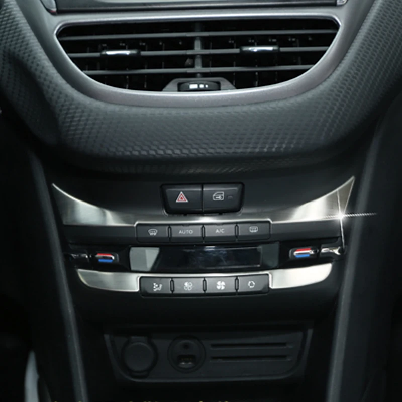 A Little Change Air Conditioning Switch Interior Sequins Sticker Control Panel Stickers for Peugeot 2008 208 2014 - 2017
A Little Change Air Conditioning Switch Interior Sequins Sticker Control Panel Stickers for Peugeot 2008 208 2014 - 2017