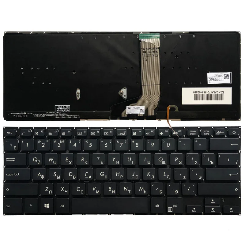 Русская клавиатура с подсветкой для ноутбука ASUS X411 X411U X411UQ X411SC X411UV X411UA X411UN X411UF X406 S4200 UA UN UQ
Русская клавиатура с подсветкой для ноутбука ASUS X411 X411U X411UQ X411SC X411UV X411UA X411UN X411UF X406 S4200 UA UN UQ