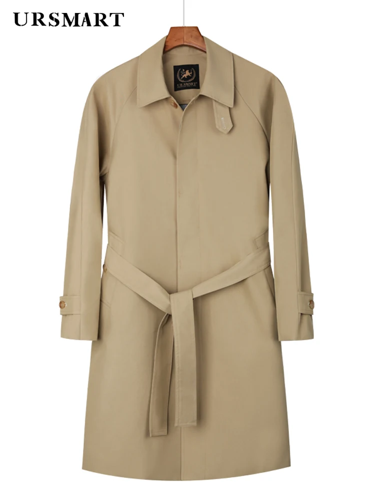 Balmaken Loose Windbreaker Men's Medium And Long Single Breasted British Version New Thickened Warm And Handsome Men's Coat
Balmaken Loose Windbreaker Men's Medium And Long Single Breasted British Version New Thickened Warm And Handsome Men's Coat