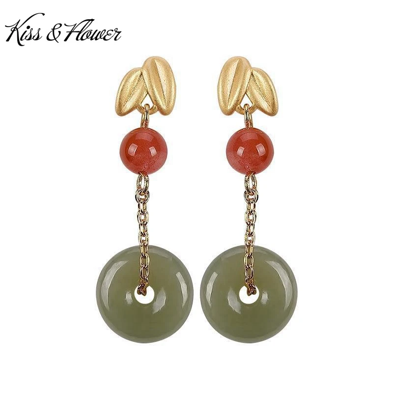 KISS&FLOWER ER265 Fine Jewelry Wholesale Fashion Woman Bride Mother Birthday Wedding Gift Bamboo Leaves 24KT Gold Stud Earring
KISS&FLOWER ER265 Fine Jewelry Wholesale Fashion Woman Bride Mother Birthday Wedding Gift Bamboo Leaves 24KT Gold Stud Earring