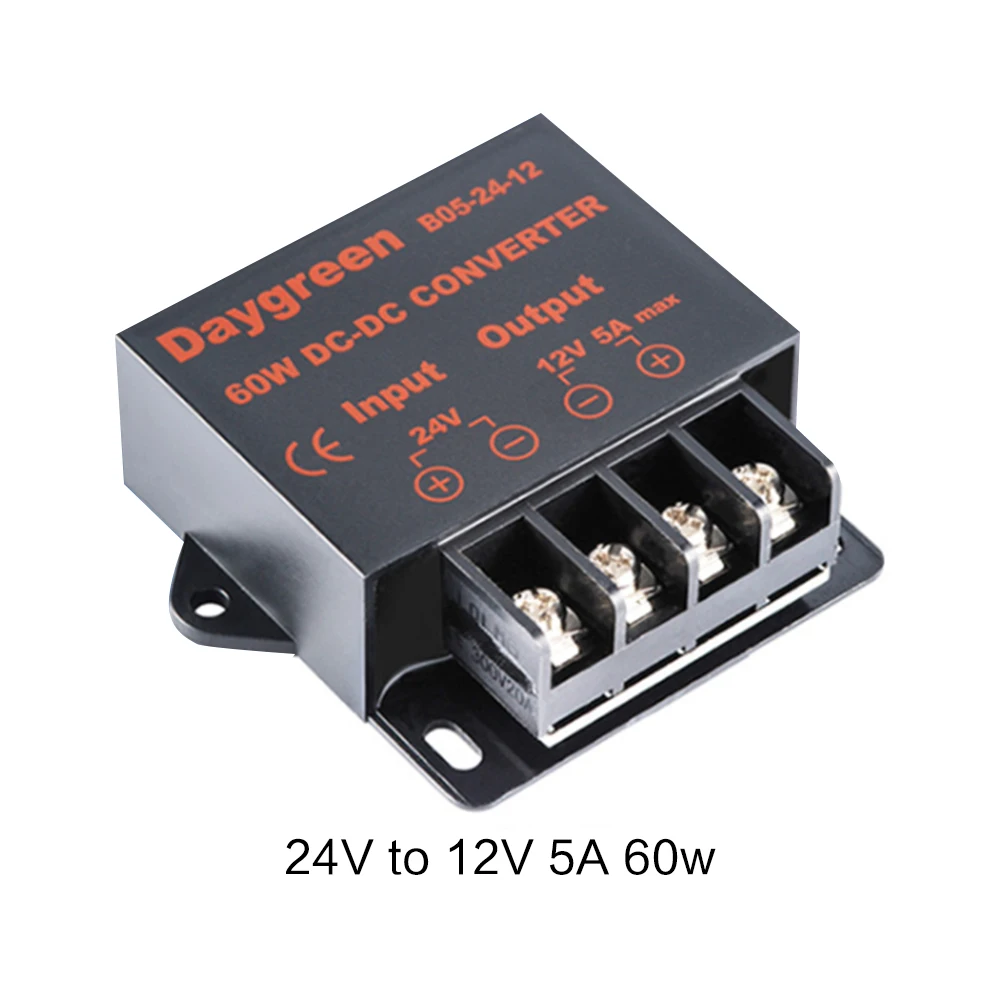 60W 5A DC 12V 24V to 5V Transformer Converter Step Down Buck Module Voltage Power Supply
60W 5A DC 12V 24V to 5V Transformer Converter Step Down Buck Module Voltage Power Supply