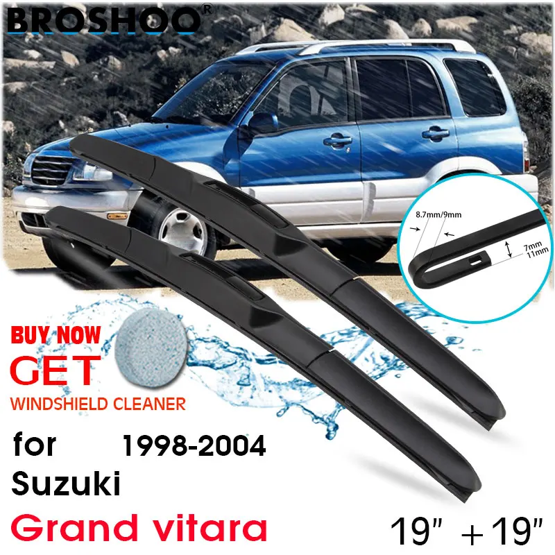 Car Wiper Blade Window Windscreen Windshield Wipers Blades J hook Arm Auto Accessories For Suzuki Grand Vitara19''+19''1998-2004
Car Wiper Blade Window Windscreen Windshield Wipers Blades J hook Arm Auto Accessories For Suzuki Grand Vitara19''+19''1998-2004
