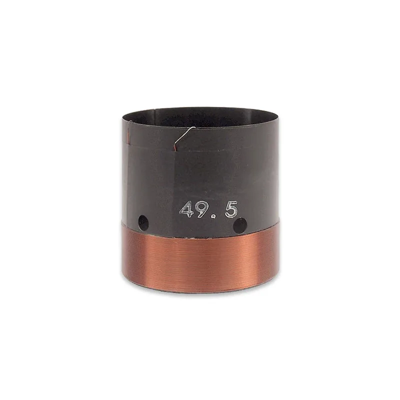 49.5mm Speaker Woofer Voice Coil 2 Inch Home Theater Bass Woofer Repair Parts With Copper Wire Black Aluminum Former
49.5mm Speaker Woofer Voice Coil 2 Inch Home Theater Bass Woofer Repair Parts With Copper Wire Black Aluminum Former