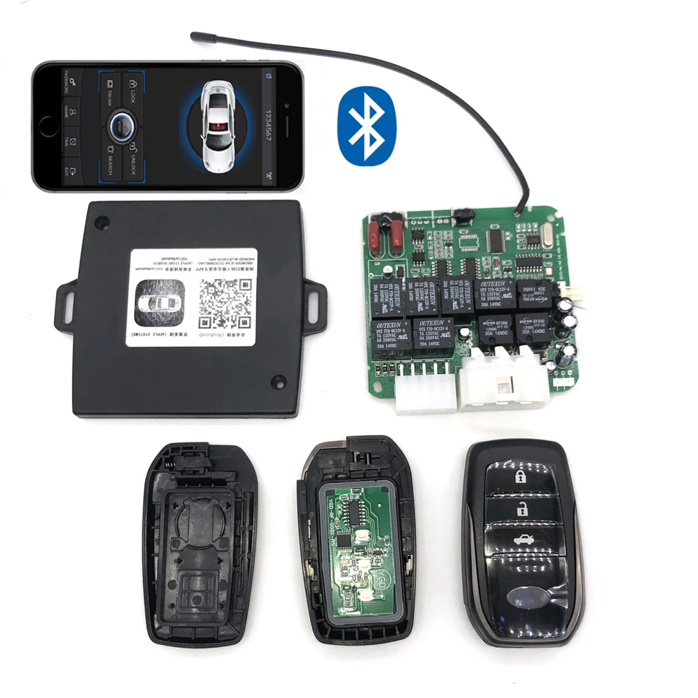 EFHIPS Keyless Entry Ignition System Security Protection Car Alarm Remote Control Car Intelligent System Start Stop Button
EFHIPS Keyless Entry Ignition System Security Protection Car Alarm Remote Control Car Intelligent System Start Stop Button