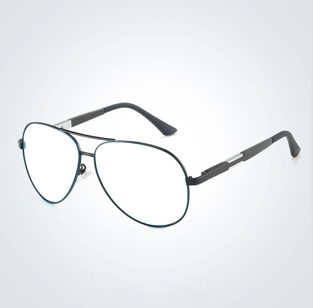 Oversized Al-mg Alloy Leg Frame Pilot Reading Glasses +0.75 +1 +1.25 +1.5 +1.75 +2 +2.25 +2.5 +2.75 +3 +3.25 +3.5 +3.75 +4 To+6
Oversized Al-mg Alloy Leg Frame Pilot Reading Glasses +0.75 +1 +1.25 +1.5 +1.75 +2 +2.25 +2.5 +2.75 +3 +3.25 +3.5 +3.75 +4 To+6