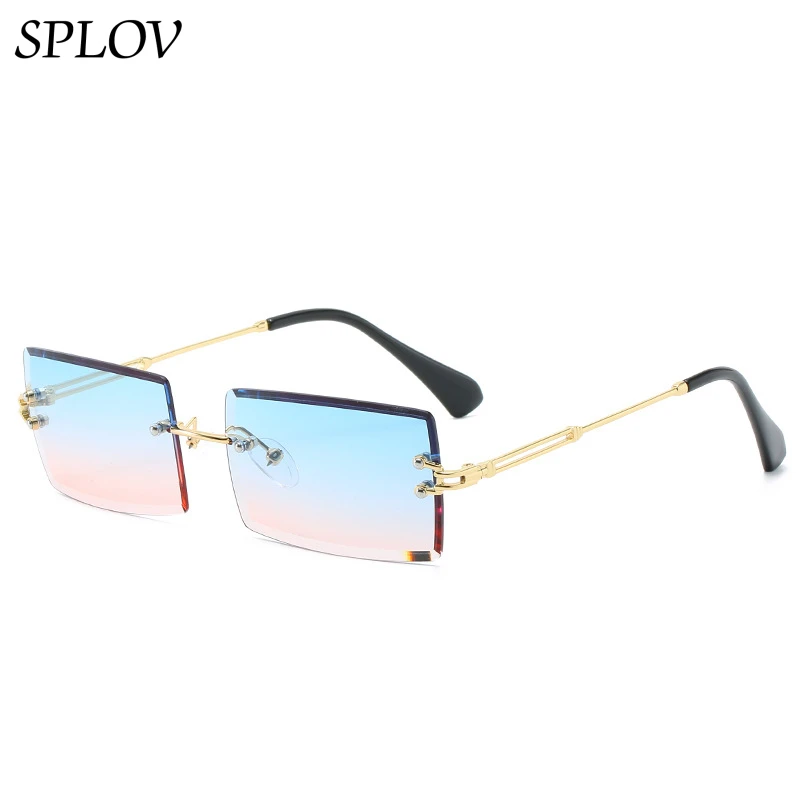 Trendy Rimless Rectangle Sunglasses New Cut Design Luxury Square Glasses for Women Men Summer Style Traveling Retro Shades UV400
Trendy Rimless Rectangle Sunglasses New Cut Design Luxury Square Glasses for Women Men Summer Style Traveling Retro Shades UV400