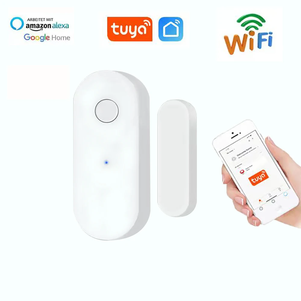 Tuya Wifi Smart Door Window Sensor APP Smart Home Life Wireless Remote Control Security Monitoring Notification Remote Alarm
Tuya Wifi Smart Door Window Sensor APP Smart Home Life Wireless Remote Control Security Monitoring Notification Remote Alarm