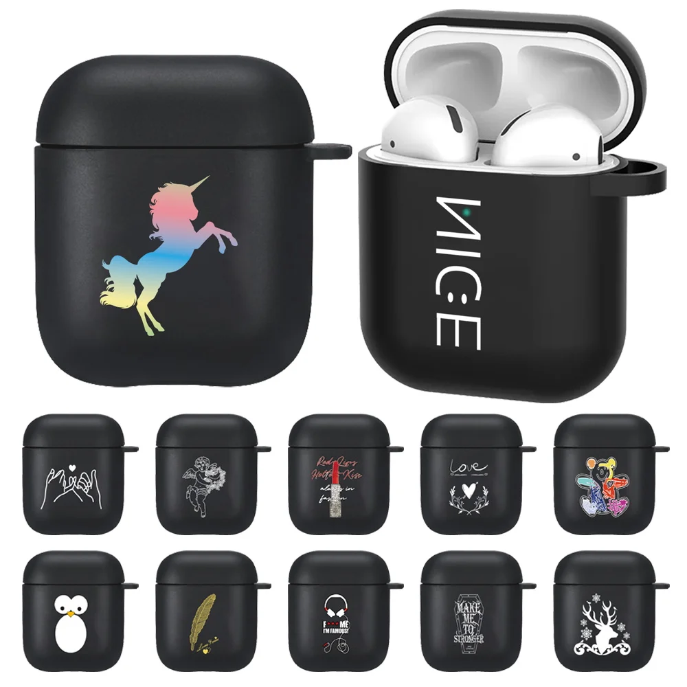 For AirPods 2 1 Case A Variety of Cute Patterns Soft Silicone Wireless Bluetooth Earphone Cases for Air Pods Charging Box Bags
For AirPods 2 1 Case A Variety of Cute Patterns Soft Silicone Wireless Bluetooth Earphone Cases for Air Pods Charging Box Bags