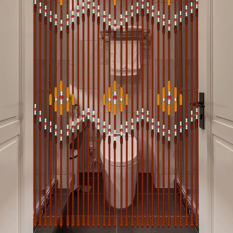 Fengshui door curtain wooden partition solid wood door curtain China Wind bead curtain porch living room partition curtain bedro
Fengshui door curtain wooden partition solid wood door curtain China Wind bead curtain porch living room partition curtain bedro