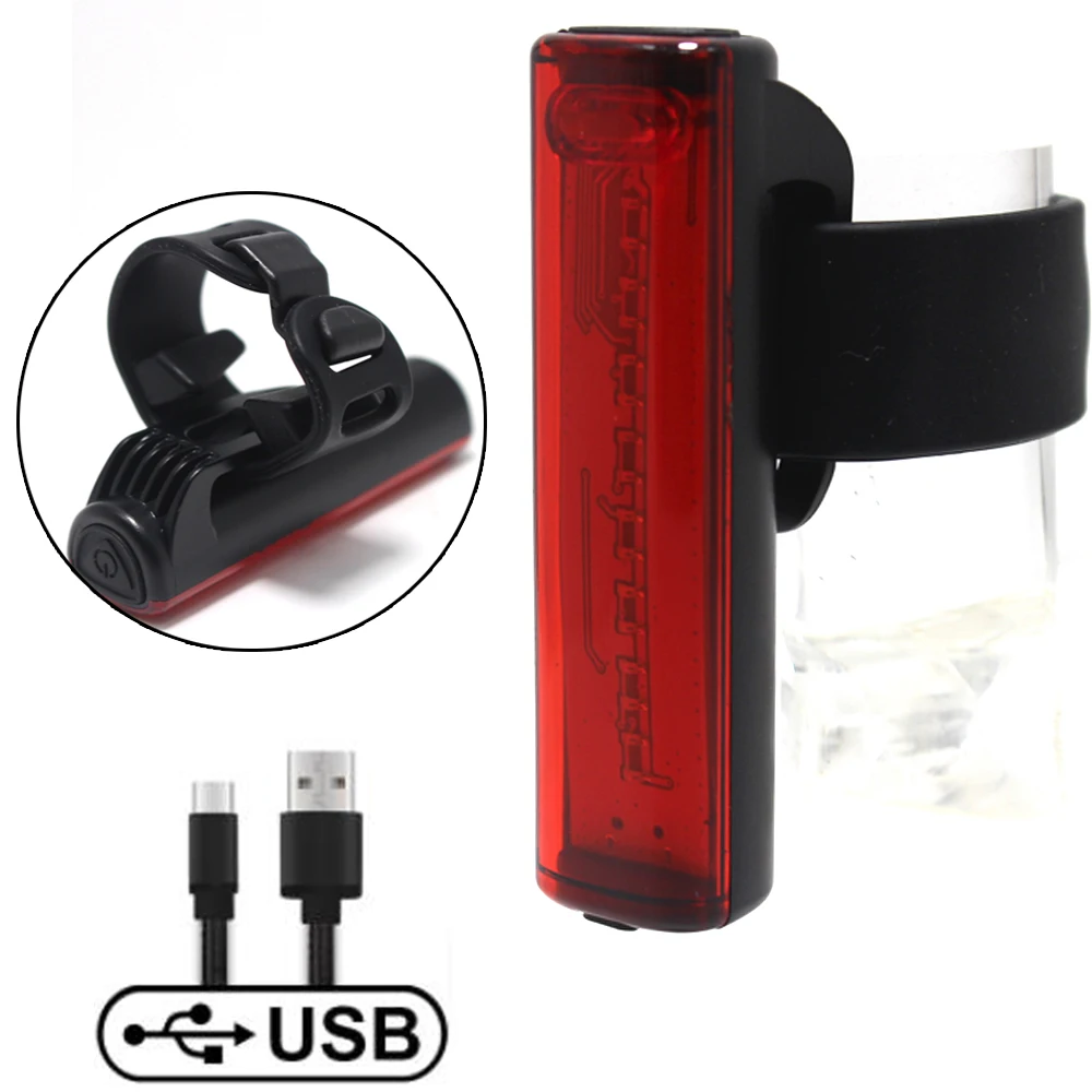 LED Bicycle Rear Light Bike Warning Lamp 5 Modes USB Charge Red Color Safety Headlight Night Tail Light
LED Bicycle Rear Light Bike Warning Lamp 5 Modes USB Charge Red Color Safety Headlight Night Tail Light