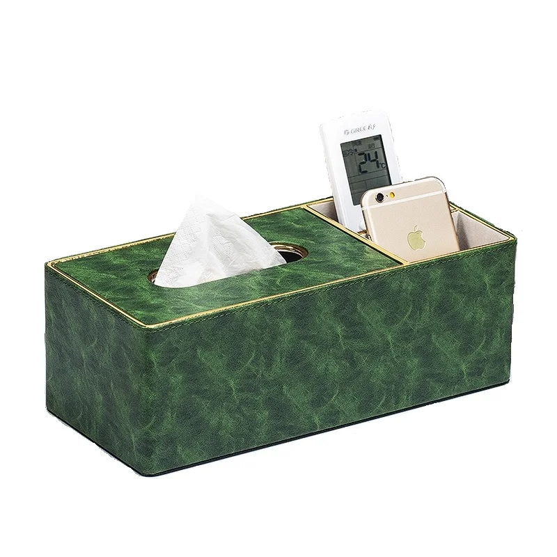 Fashion Creative Imitation PU Leather Desktop Multi - Functional Storage Tissue Boxes
Fashion Creative Imitation PU Leather Desktop Multi - Functional Storage Tissue Boxes