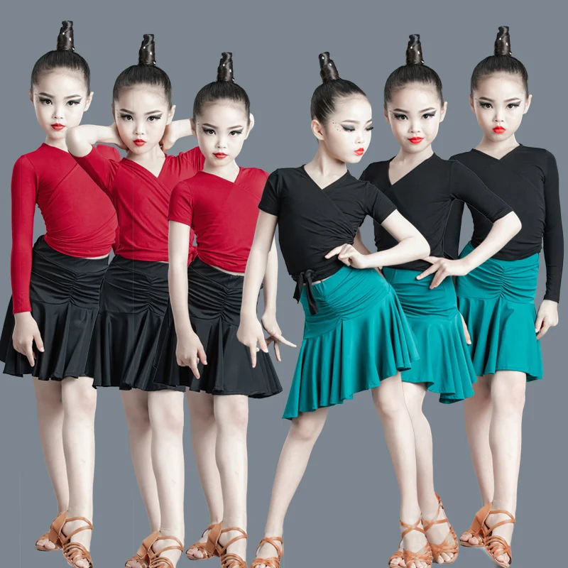 Latin Dance Costumes For Girls Modern Competition Kids Latin Dance Top Skirt Childen Vestidos Tango Salsa Stage Cha Cha Ballroom
Latin Dance Costumes For Girls Modern Competition Kids Latin Dance Top Skirt Childen Vestidos Tango Salsa Stage Cha Cha Ballroom