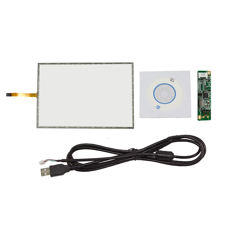 15inch 5 Wire 322x247mm Resistive Touch Panel With USB Controller Card Kit For 15" LCD Screen
15inch 5 Wire 322x247mm Resistive Touch Panel With USB Controller Card Kit For 15" LCD Screen