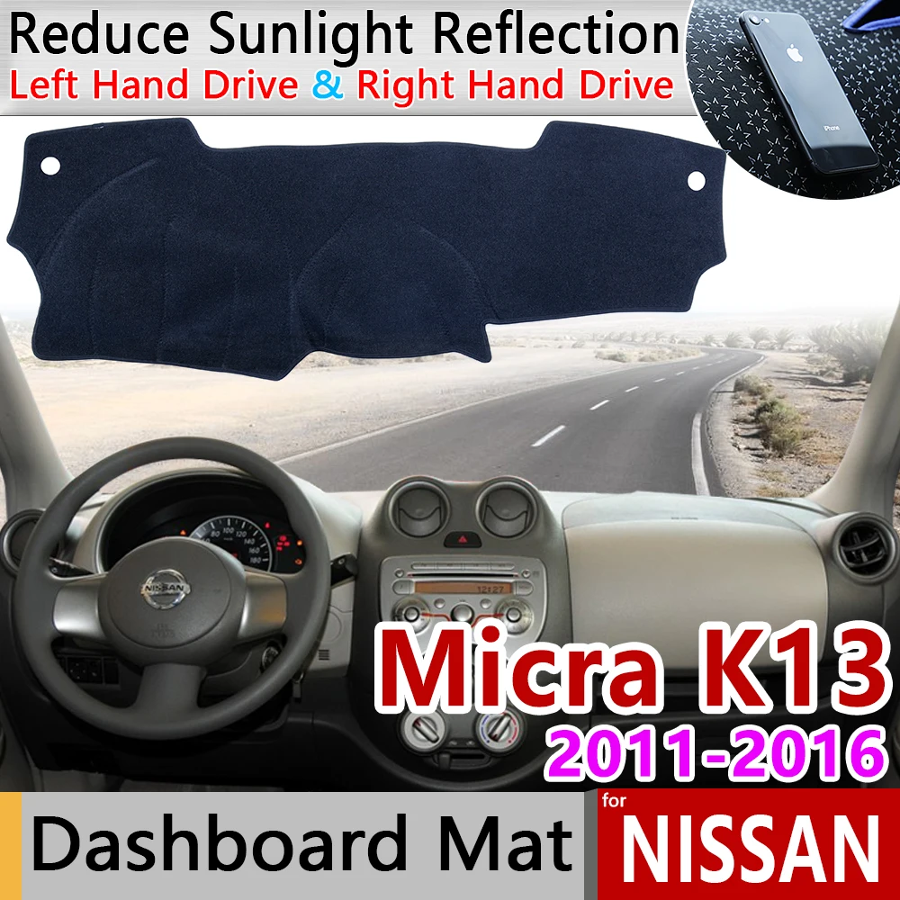 for Nissan Micra March K13 2011 2012 2013 2014 2015 2016 Anti-Slip Mat Dashboard Cover Pad Sunshade Dashmat Car Accessories Rug
for Nissan Micra March K13 2011 2012 2013 2014 2015 2016 Anti-Slip Mat Dashboard Cover Pad Sunshade Dashmat Car Accessories Rug