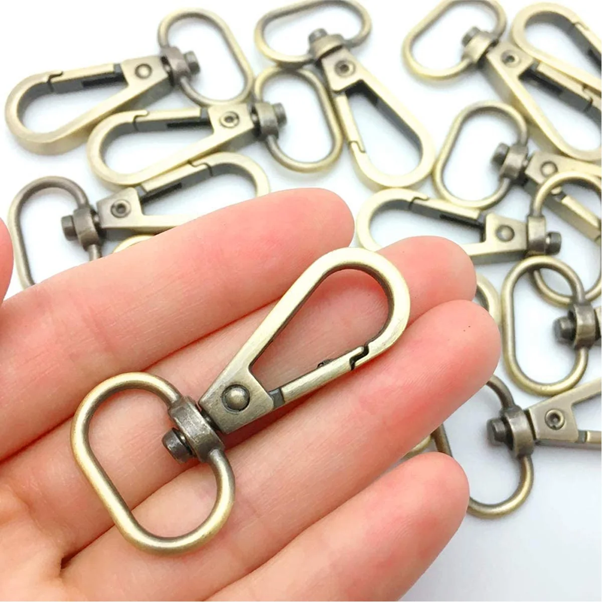 10pcs Oval Ring Lobster Clasp Claw Swivel for Strap Push Gate Lobster Clasps Hooks Swivel Snap Fashion Clips
10pcs Oval Ring Lobster Clasp Claw Swivel for Strap Push Gate Lobster Clasps Hooks Swivel Snap Fashion Clips