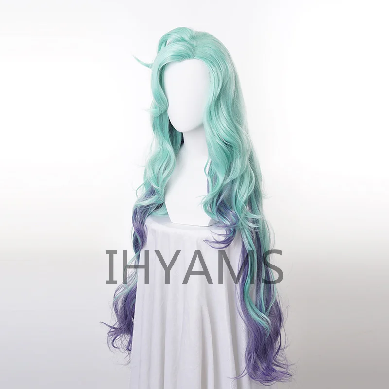 LoL KDA Seraphine Cosplay Wig Women Loose Wavy Long Green Mixed Purple Wigs Heat Resistant Synthetic Hair + Wig Cap
LoL KDA Seraphine Cosplay Wig Women Loose Wavy Long Green Mixed Purple Wigs Heat Resistant Synthetic Hair + Wig Cap