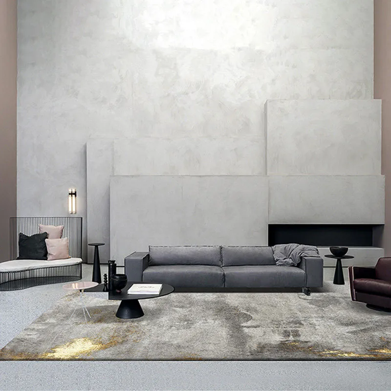 Post-Modern Carpet Living Room Light Luxury Gray Bedroom Carpet Sofa Coffee Table Rug Thick Study Room Floor Mat Cloakroom Rugs
Post-Modern Carpet Living Room Light Luxury Gray Bedroom Carpet Sofa Coffee Table Rug Thick Study Room Floor Mat Cloakroom Rugs