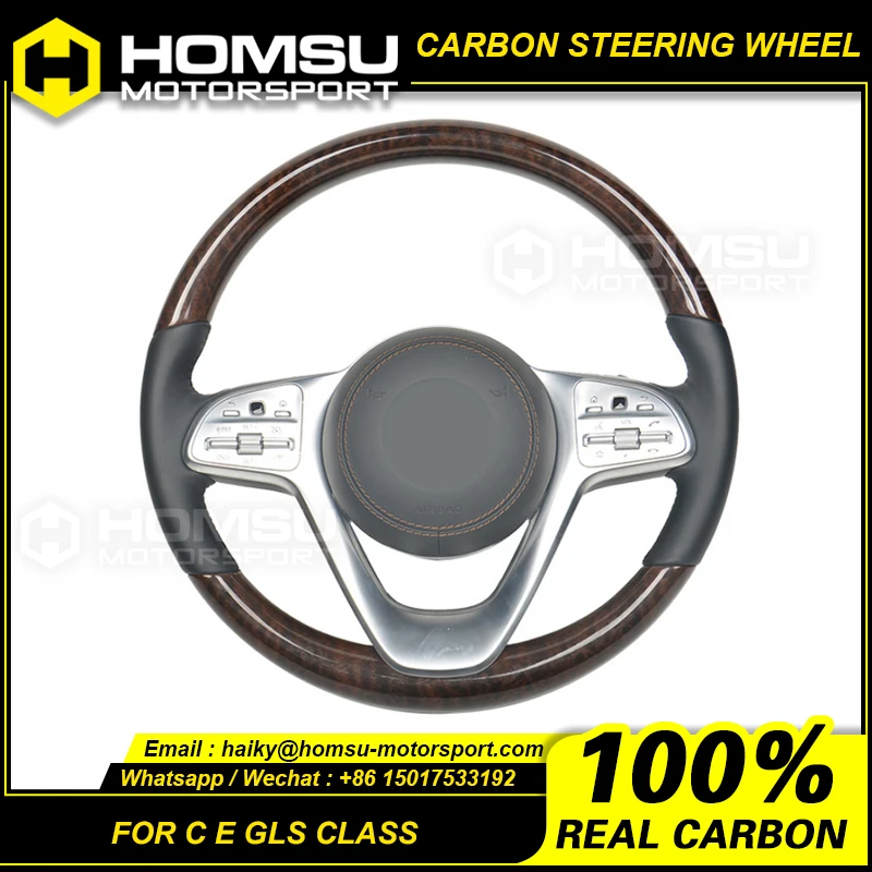 For benz 2019-2020 w205 w213 GLE GLS W219 CustomsAalcantar Mahogany steering wheel racing wheel convertible led
For benz 2019-2020 w205 w213 GLE GLS W219 CustomsAalcantar Mahogany steering wheel racing wheel convertible led