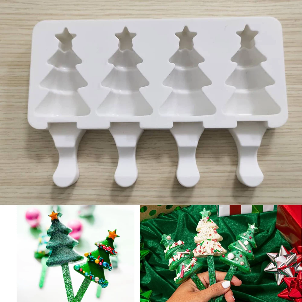 New Arrival Christmas Tree Ice Cream Mold Diy Chocolate Silicone Mousse Mould Cake Decorating Supplies Bakeware
New Arrival Christmas Tree Ice Cream Mold Diy Chocolate Silicone Mousse Mould Cake Decorating Supplies Bakeware