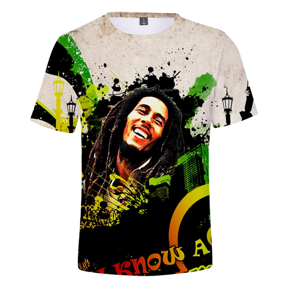 2021 Hot Sale Cosplay Bob Marley T shirt Fashion Adult Kids T-shirt Summer Casual Short Sleeve 3D Print Tee Clothes
2021 Hot Sale Cosplay Bob Marley T shirt Fashion Adult Kids T-shirt Summer Casual Short Sleeve 3D Print Tee Clothes