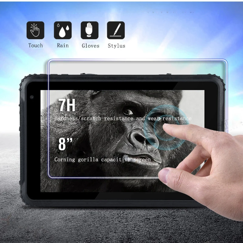 8 inch Waterproof Rugged Industrial Tablet PC Android 9.0 4G RAM 64 ROM with NFC Handheld Terminal
8 inch Waterproof Rugged Industrial Tablet PC Android 9.0 4G RAM 64 ROM with NFC Handheld Terminal