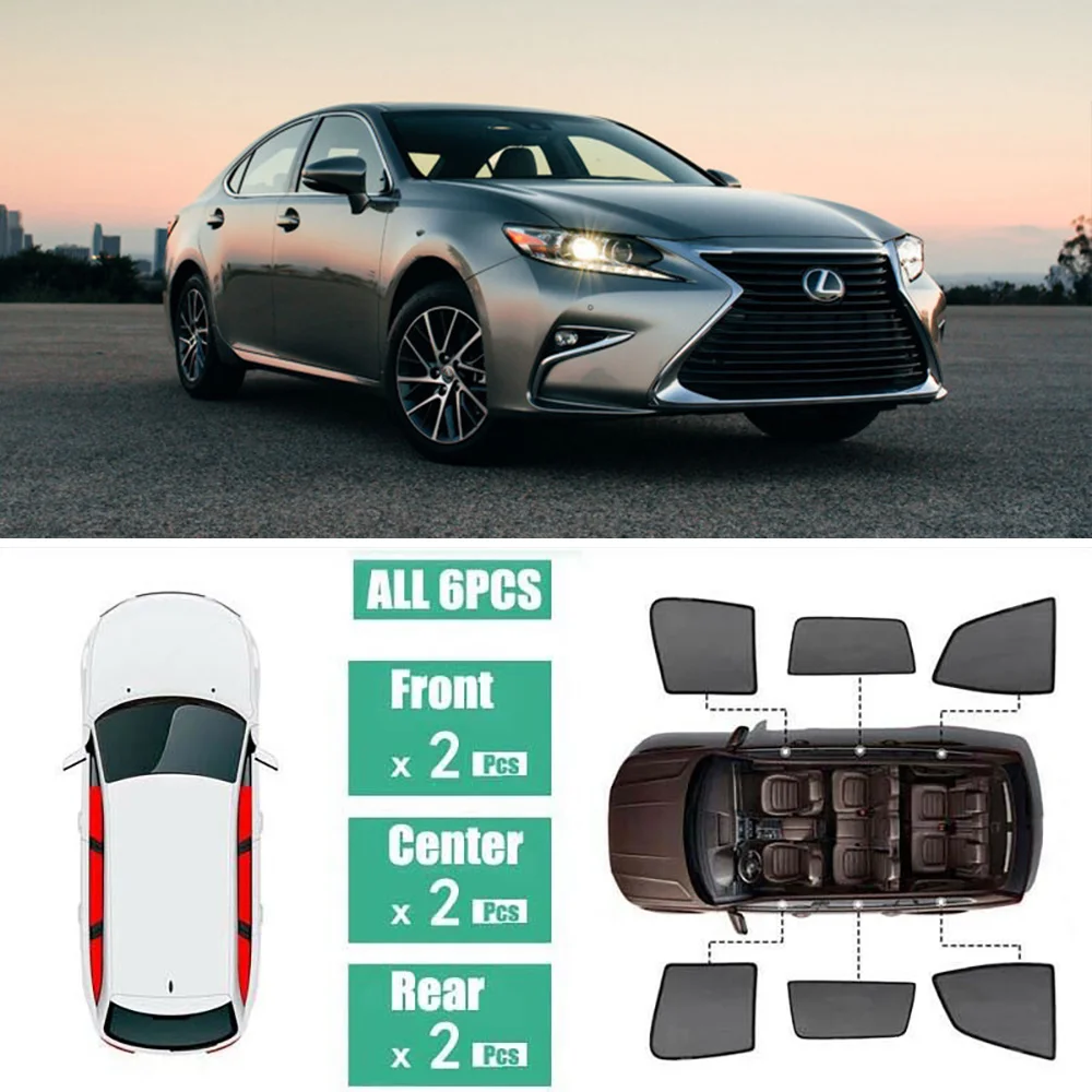 Side Windows Magnetic Sun Shade UV Protection Ray Blocking Mesh Visor Fit For Lexus ES350H ES300H 2013-2018
Side Windows Magnetic Sun Shade UV Protection Ray Blocking Mesh Visor Fit For Lexus ES350H ES300H 2013-2018