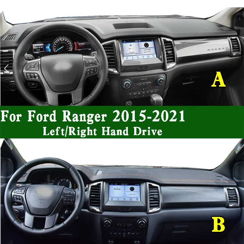 For Ford Ranger T6 Midsize Pickup 2015-2021 Dashmat Dashboard Cover Instrument Panel Protective Pad Dash Mat Anti-Dirt Ornaments
For Ford Ranger T6 Midsize Pickup 2015-2021 Dashmat Dashboard Cover Instrument Panel Protective Pad Dash Mat Anti-Dirt Ornaments