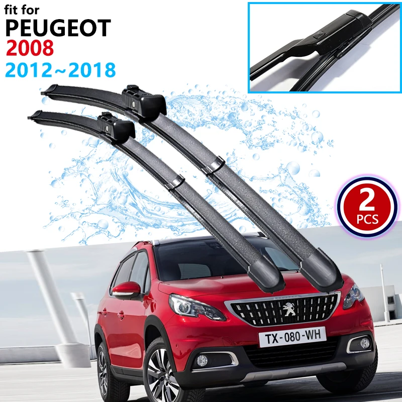 Щетки стеклоочистителя автомобиля для Peugeot 2008 2012 ~ 2018 наклейки на дворники на переднее стекло 2013 2014 2015 2016 2017 автомобильные аксессуары
Щетки стеклоочистителя автомобиля для Peugeot 2008 2012 ~ 2018 наклейки на дворники на переднее стекло 2013 2014 2015 2016 2017 автомобильные аксессуары