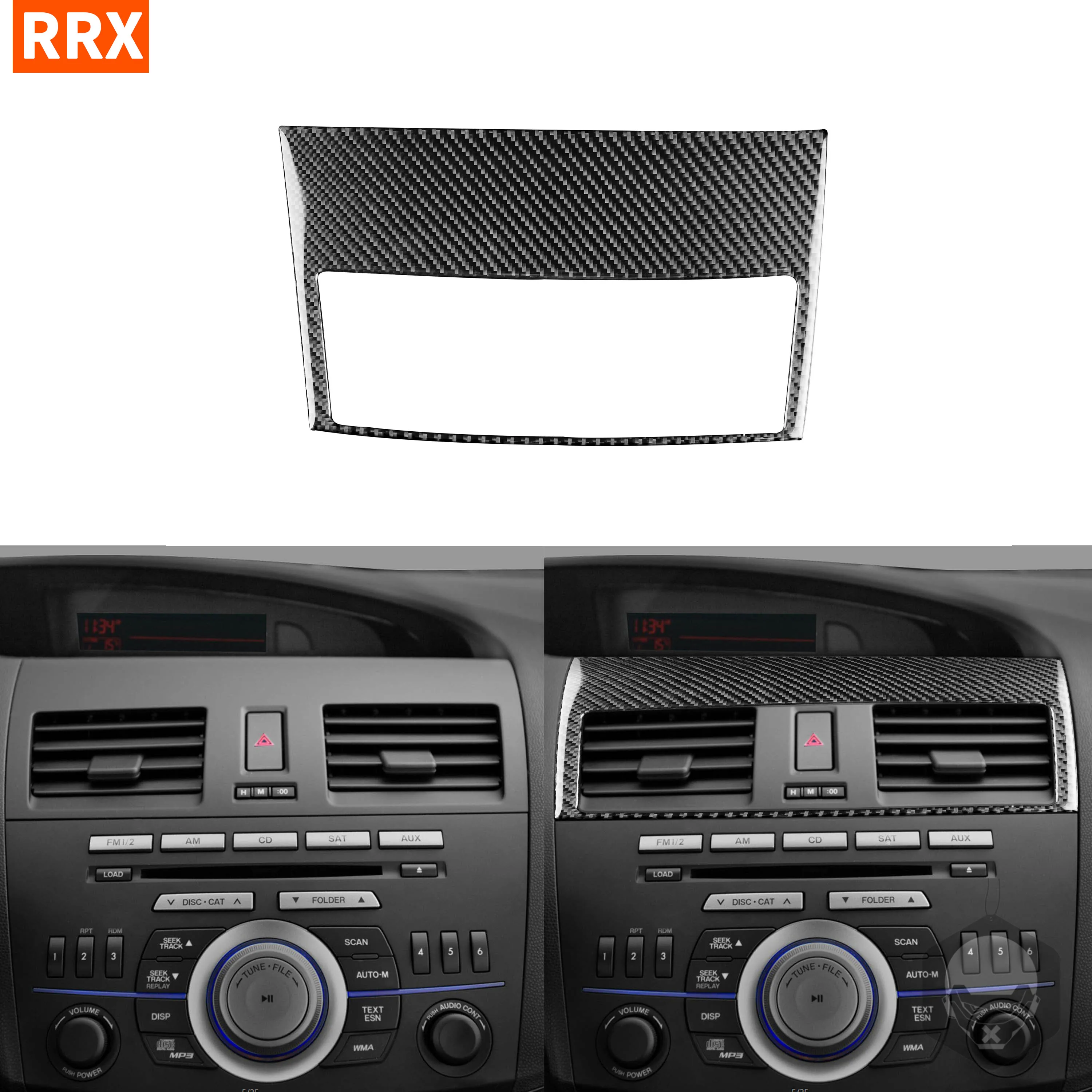 For Mazda 3 Axela 2010 2011 2012 2013 Mazdaspeed3 Carbon Fiber Sticker Central Air-Conditioning Air Outlet Panel Interior Trim
For Mazda 3 Axela 2010 2011 2012 2013 Mazdaspeed3 Carbon Fiber Sticker Central Air-Conditioning Air Outlet Panel Interior Trim