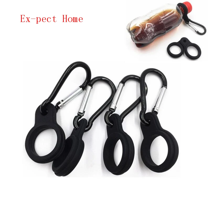 Water Bottle Holder With Hang Buckle Carabiner Clip Key Ring Fit Cola Bottle Shaped For Outdoor Silicone Carrier
Water Bottle Holder With Hang Buckle Carabiner Clip Key Ring Fit Cola Bottle Shaped For Outdoor Silicone Carrier