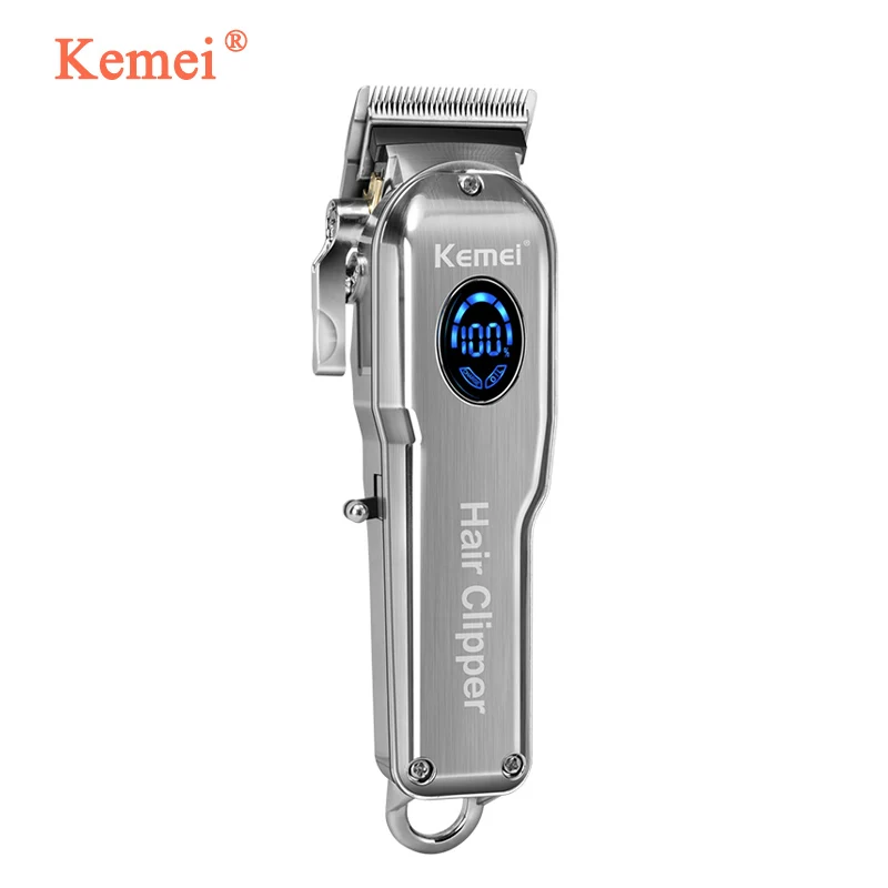 Kemei Professional Hair Clipper Men Electric Hair Trimmer LCD Hair Adjustable Cutter Haircut Machine Barber Shop Trimmer KM-2002
Kemei Professional Hair Clipper Men Electric Hair Trimmer LCD Hair Adjustable Cutter Haircut Machine Barber Shop Trimmer KM-2002