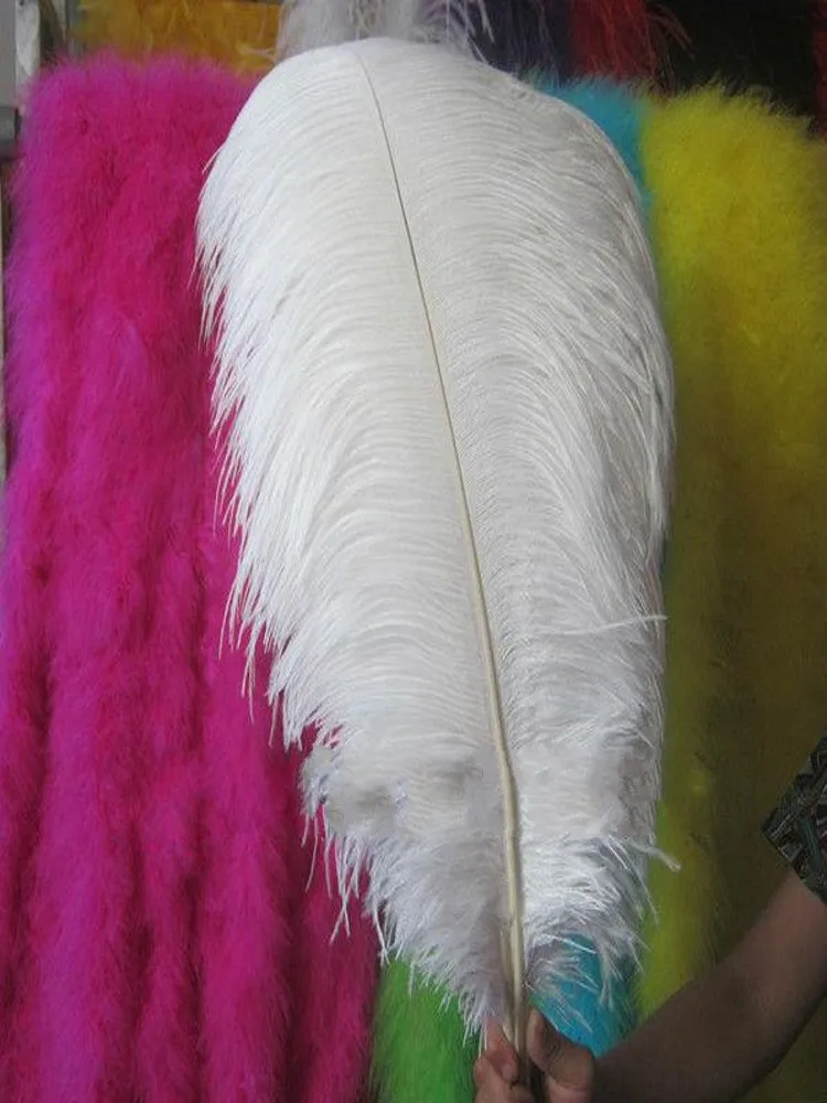 60-65cm 24-26 Inch WHITE Natural OSTRICH FEATHER Real Ostrich Plumage For Wedding Party Decoration Free Shipping
60-65cm 24-26 Inch WHITE Natural OSTRICH FEATHER Real Ostrich Plumage For Wedding Party Decoration Free Shipping