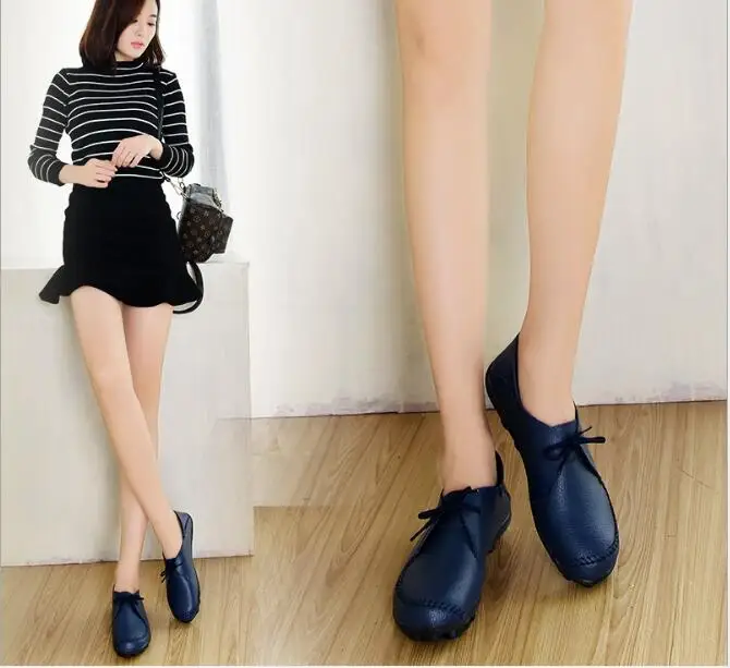 Autumn and winter women's shoes Women Flats Genuine Leather Shoes Female Slip on Loafers Anti Slip red black Casual Plus Size
Autumn and winter women's shoes Women Flats Genuine Leather Shoes Female Slip on Loafers Anti Slip red black Casual Plus Size