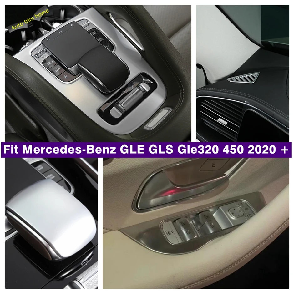 Matte Interior Refit Kit Lift Button / Gear Shift Head Knob / Air AC Cover Trim For Mercedes-Benz GLE GLS Gle320 450 2020 2021
Matte Interior Refit Kit Lift Button / Gear Shift Head Knob / Air AC Cover Trim For Mercedes-Benz GLE GLS Gle320 450 2020 2021